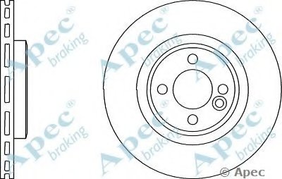 Тормозной диск APEC braking купить