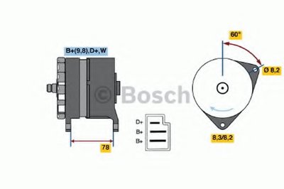 Генератор BOSCH купить