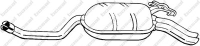 Глушитель выхлопных газов конечный BOSAL купить