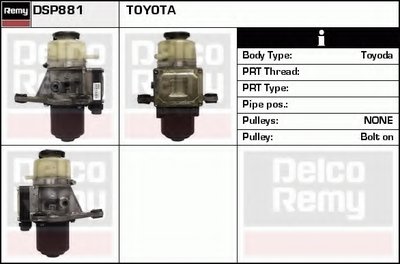 Гидравлический насос, рулевое управление Remanufactured REMY (Multiline) DELCO REMY купить