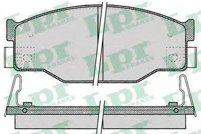 Комплект тормозных колодок, дисковый тормоз LPR купить