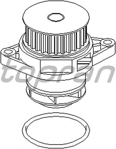 Водяной насос TOPRAN купить