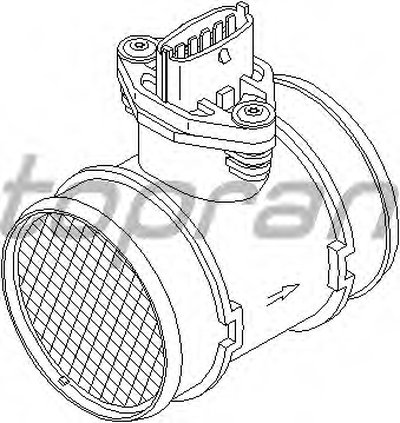 Расходомер воздуха TOPRAN купить