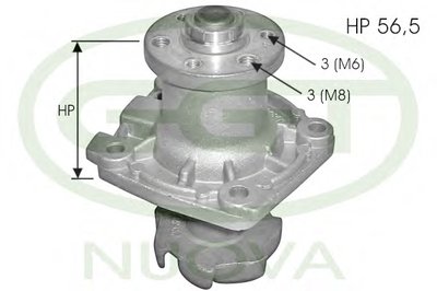 Водяной насос GGT купить