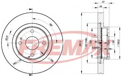 Тормозной диск Premium Carbon + FREMAX купить