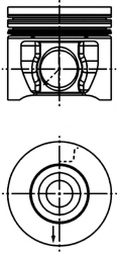 Поршень KOLBENSCHMIDT купить