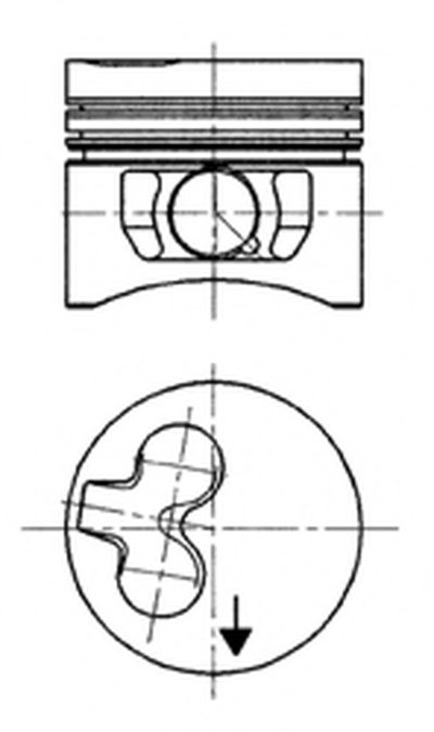 Поршень KOLBENSCHMIDT купить