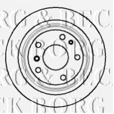 Тормозной диск BORG & BECK купить