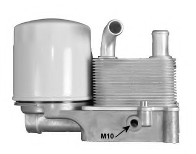 Радиатор масляный Ford Transit 1.8TDCi 02-13 (теплообменник)