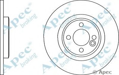 Тормозной диск APEC braking купить