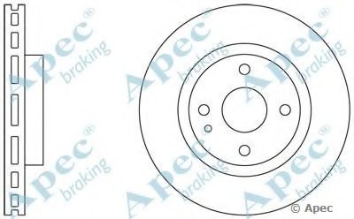 Тормозной диск APEC braking купить