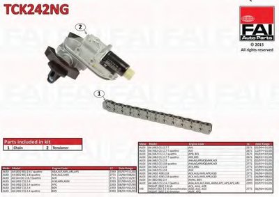 Комплект цепи привода распредвала FAI AutoParts купить