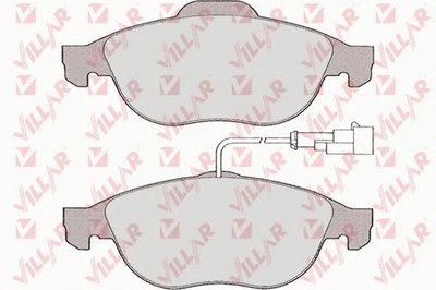 Комплект тормозных колодок, дисковый тормоз VILLAR купить