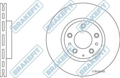 Тормозной диск Brake Fit APEC braking купить