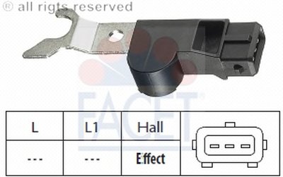 Датчик, положение распределительного вала FACET купить
