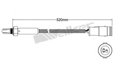 Лямда-зонд WALKER PRODUCTS купить