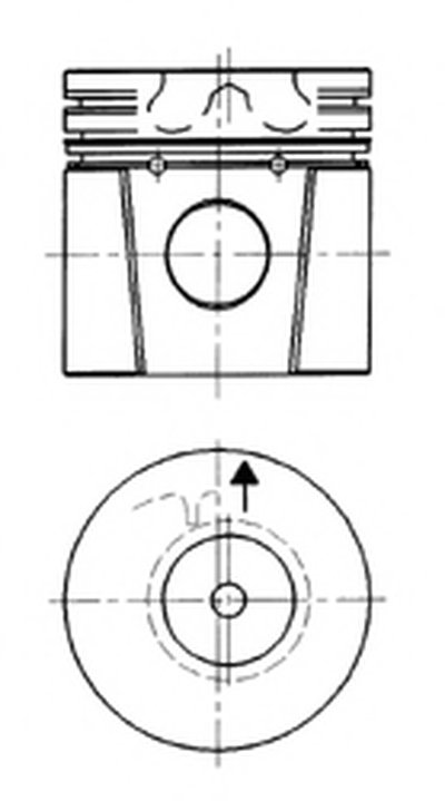 Поршень KOLBENSCHMIDT купить