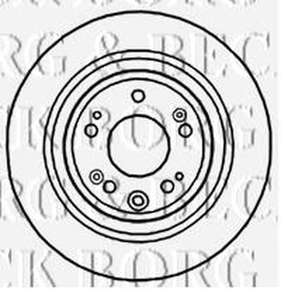 Тормозной диск BORG & BECK купить