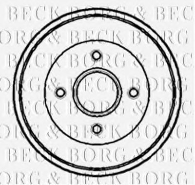 Тормозной барабан BORG & BECK купить
