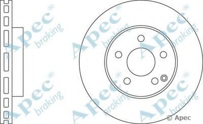 Тормозной диск APEC braking купить