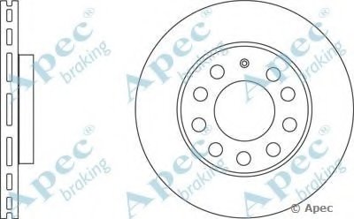 Тормозной диск APEC braking купить