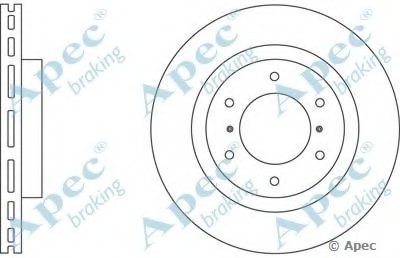 Тормозной диск APEC braking купить