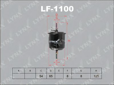 Топливный фильтр LYNXauto купить