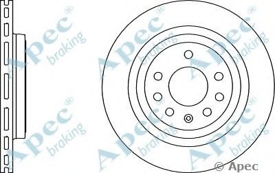 Тормозной диск APEC braking купить