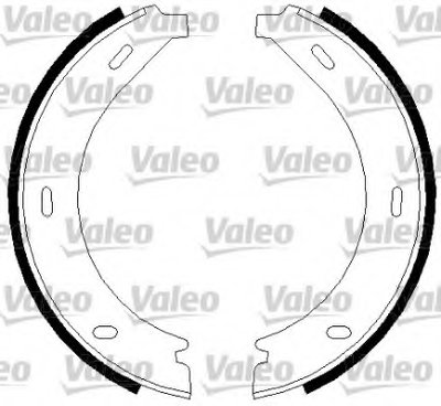 Комплект тормозных колодок, стояночная тормозная система VALEO купить