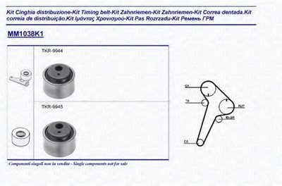 Комплект ремня ГРМ MAGNETI MARELLI купить