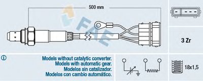 Лямда-зонд FAE купить