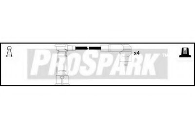 Комплект проводов зажигания ProSpark STANDARD купить