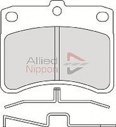 Комплект тормозных колодок, дисковый тормоз ANL Braking COMLINE купить