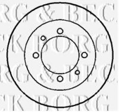 Тормозной диск BORG & BECK купить