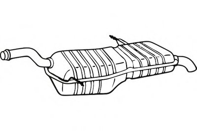 Глушитель выхлопных газов конечный FENNO купить