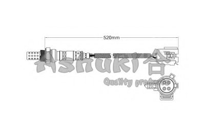 Лямда-зонд ASHUKI купить