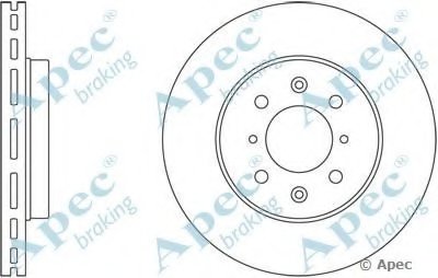 Тормозной диск APEC braking купить