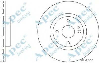 Тормозной диск APEC braking купить