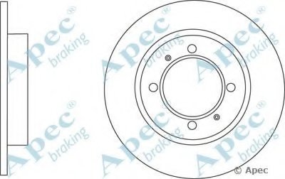 Тормозной диск APEC braking купить