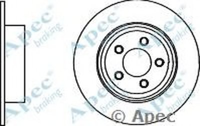 Тормозной диск APEC braking купить