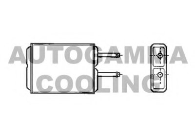 Теплообменник, отопление салона AUTOGAMMA купить