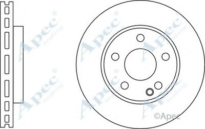 Тормозной диск APEC braking купить