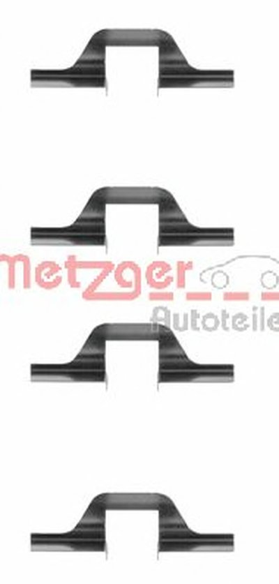 Комплектующие, колодки дискового тормоза METZGER купить