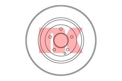 Тормозной диск NK купить