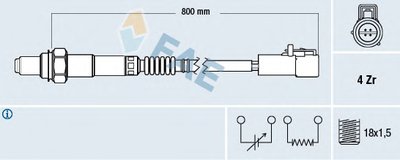 Лямда-зонд FAE купить