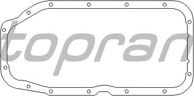 Прокладка, масляный поддон TOPRAN купить