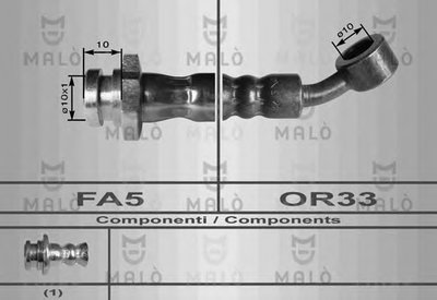 Тормозной шланг MALÒ купить