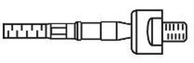 Осевой шарнир, рулевая тяга FRAP купить