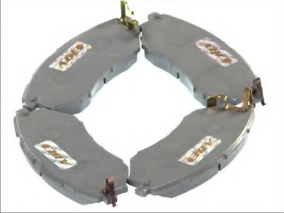 Комплект тормозных колодок, дисковый тормоз ABE Придбати