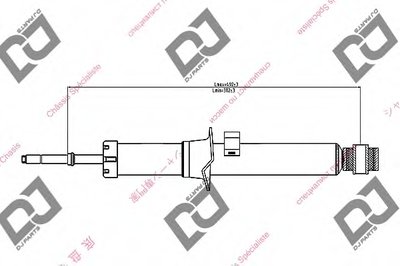 Амортизатор DJ PARTS купить